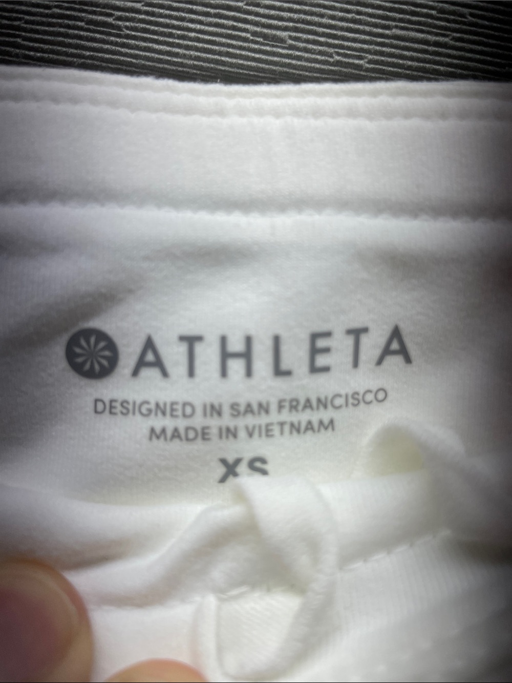 Athleta Tee Time White Performance Skort with Dual Zip Pockets - Picture 2 of 10